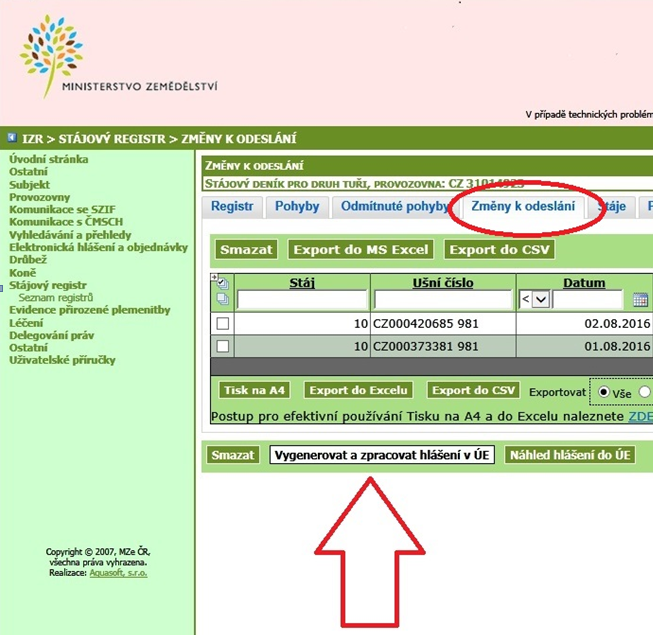 Integrovaný zemědělský registr